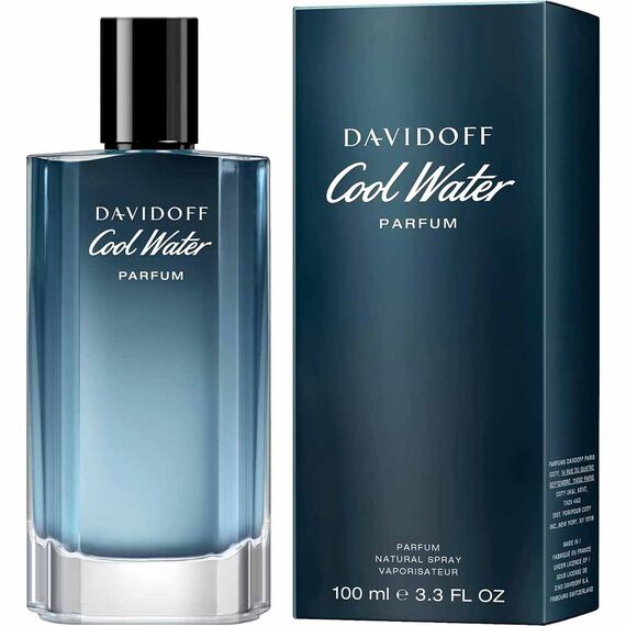 Davidoff Cool Water For Men Parfum 100ml, 4 image