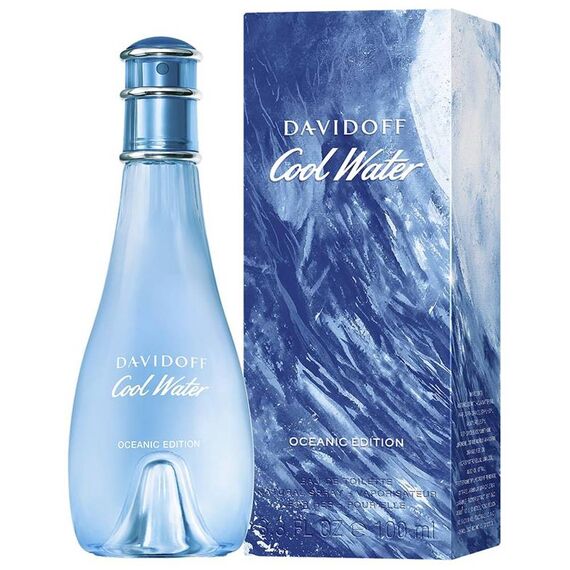 Davidoff Cool Water Oceanic Edition For Women Eau de Toilette 100ml, 3 image