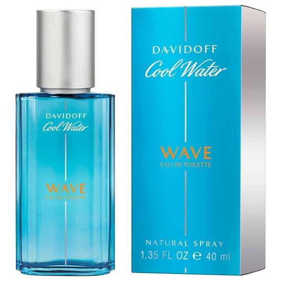 Davidoff Cool Water Wave For Men Eau de Toilette 40ml, 2 image
