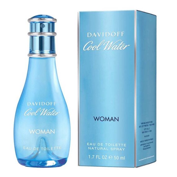 Davidoff Cool Water For Women Eau de Toilette 50ml, 2 image