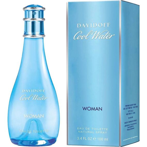 Davidoff Cool Water For Women Eau de Toilette 100ml, 4 image