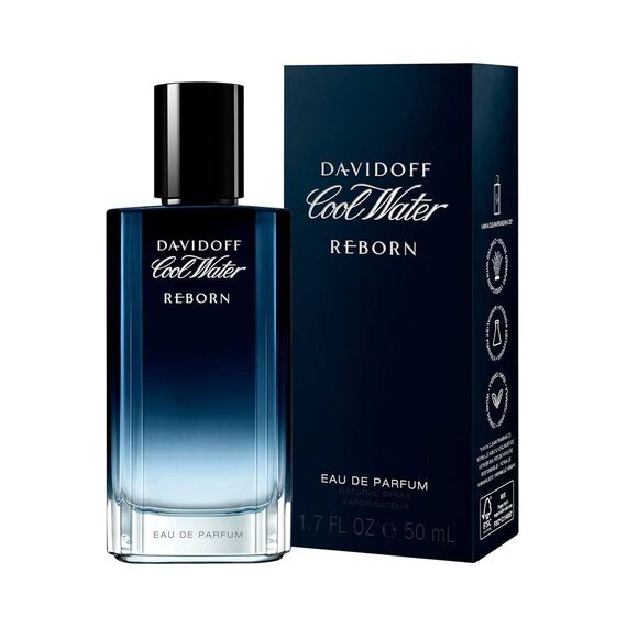 Davidoff Cool Water Reborn For Men Eau de Parfum 50ml, 3 image