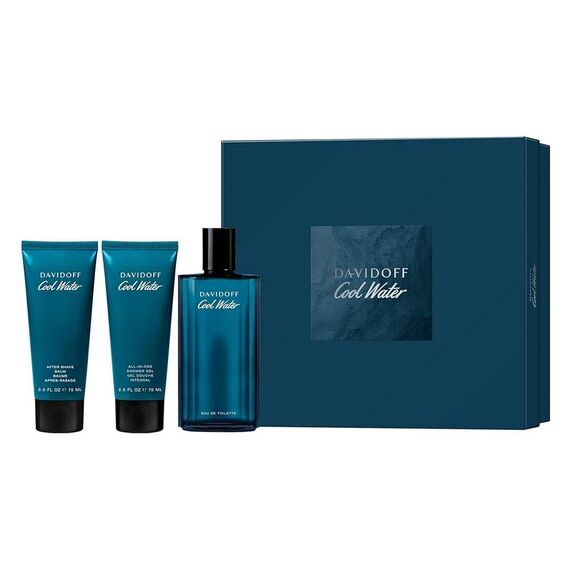 Davidoff Cool Water For Men Eau de Toilette 125ml + Shower Gel 75ml + After shave Balm 75ml, 2 image