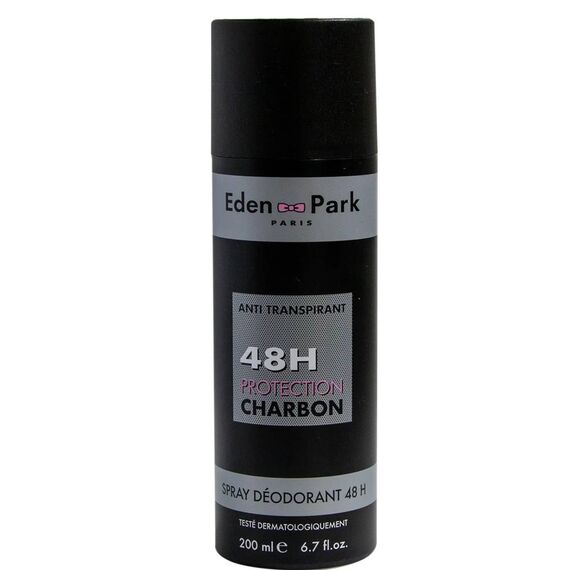 Eden Park 48H Protection Charbon For Men Deodorant Spray 200ml
