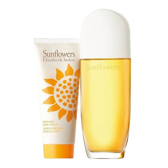 Elizabeth Arden Sunflowers For Women Eau de Toilette 100ml + Body Lotion 100ml, 2 image
