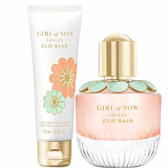 Elie Saab Girl Of Now Lovely For Women Eau de Parfum 50ml + Body Lotion 75ml, 2 image