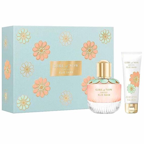 Elie Saab Girl Of Now Lovely For Women Eau de Parfum 50ml + Body Lotion 75ml
