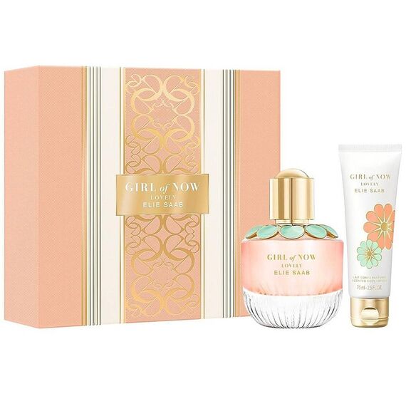 Elie Saab Girl Of Now Lovely For Women Eau de Parfum 50ml + Body Lotion 75ml