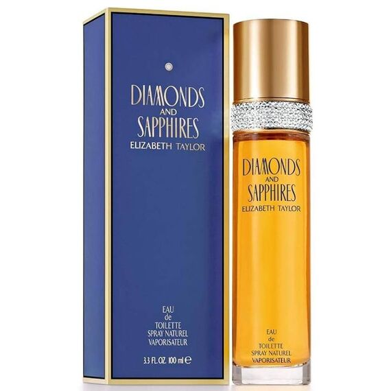 Elizabeth Taylor Diamonds and Sapphires For Women Eau de Toilette 100ml, 3 image