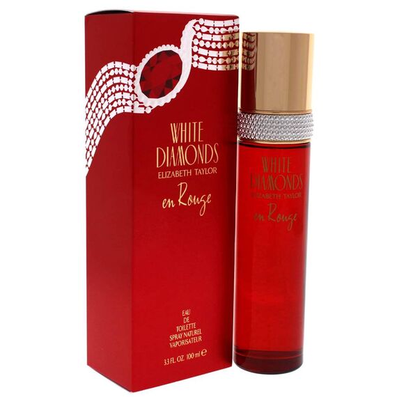 Elizabeth Taylor White Diamonds En Rouge For Women Eau de Toilette 100ml, 3 image