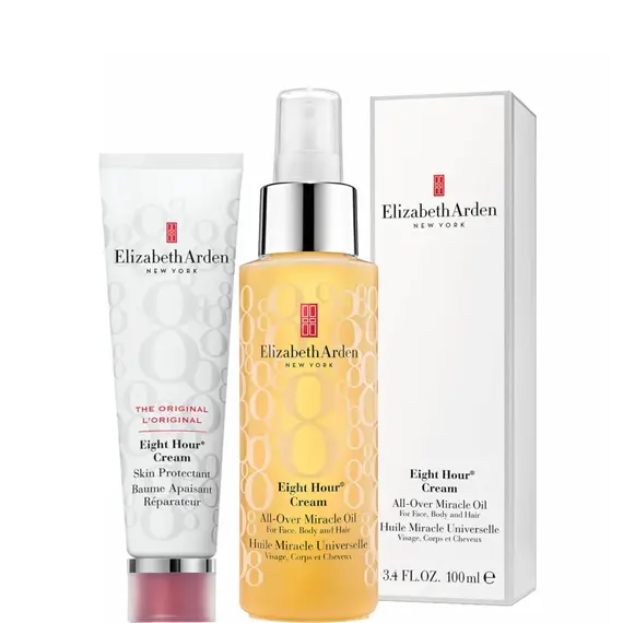 Elizabeth Arden Eight Hour Skin Protectant 50ml + All Over Miracle Oil 100ml + Moisturizing Hand Treatment 30ml