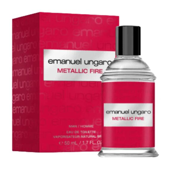 Emanuel Ungaro Metallic Fire For Men Eau de Toilette 50ml, 2 image