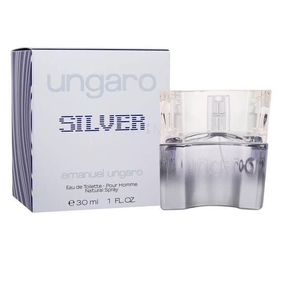 Emanuel Ungaro Ungaro Silver For Men Eau De Toilette 30ml, 2 image