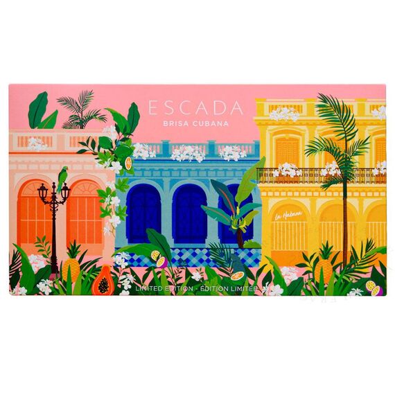 Escada Brisa Cubana Limited Edition For Women Eau De Toilette 100 + Body Cream 150ml + Pouch, 3 image