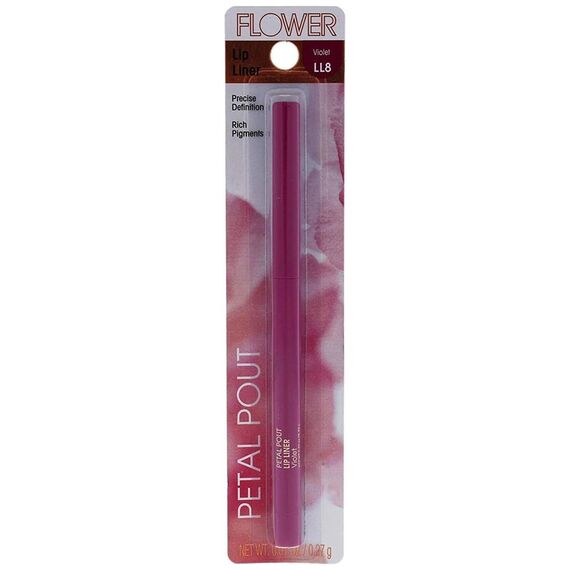 Flower Beauty Petal Pout Ll8 Violet For Women Lip Liner 0.27g