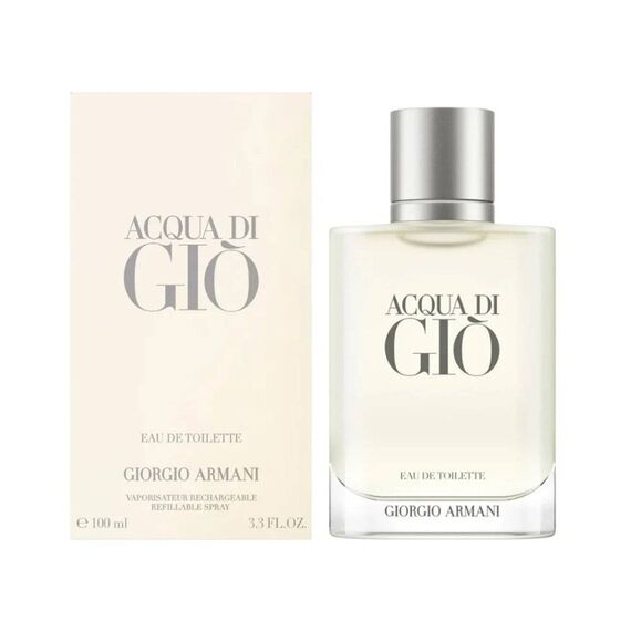 Giorgio Armani Acqua di Gio For Men Eau de Toilette Refillable 100ml, 2 image