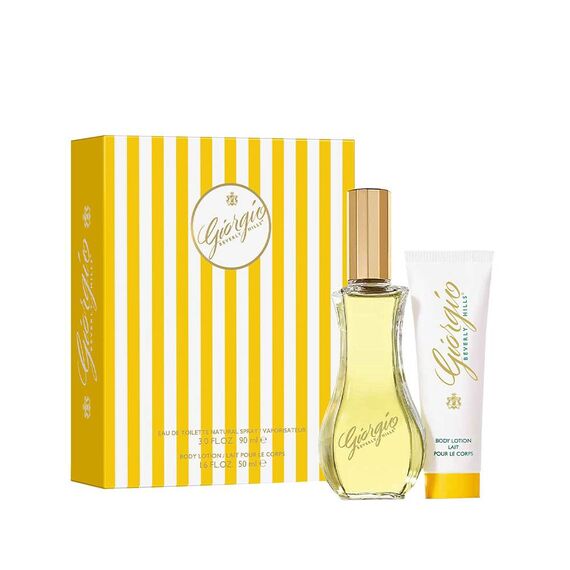 Giorgio Beverly Hills Yellow For Women Eau de Toilette 90ml + Body Lotion 50ml