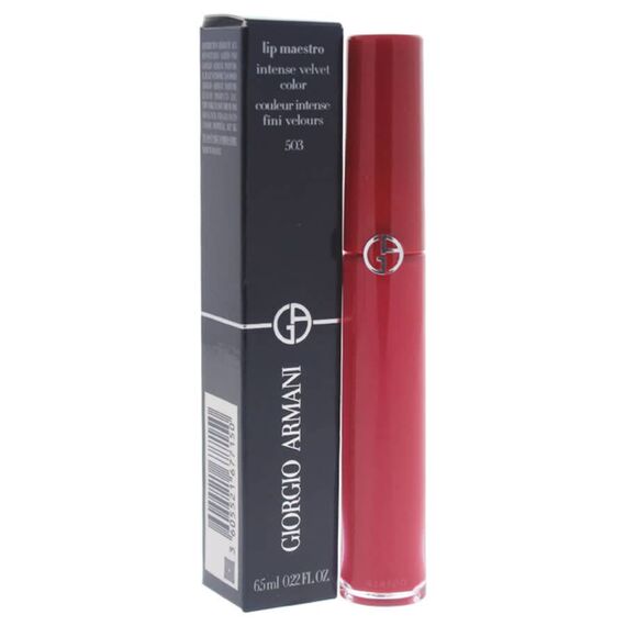 Giorgio Armani Lip Maestro Intense Velvet Color 503 Red Fuchsia For Women Lipstick 0.22oz, 3 image