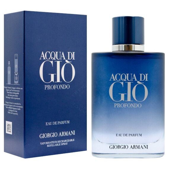 Giorgio Armani Acqua Di Gio Profondo For Men Eau de Parfum Refillable 100ml, 2 image