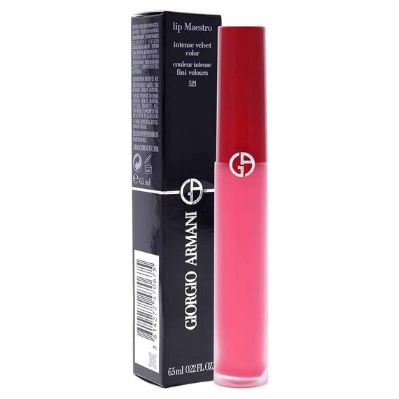 Giorgio Armani Lip Maestro Intense Velvet Color 521 Peony For Women Lipstick 0.22oz, 2 image