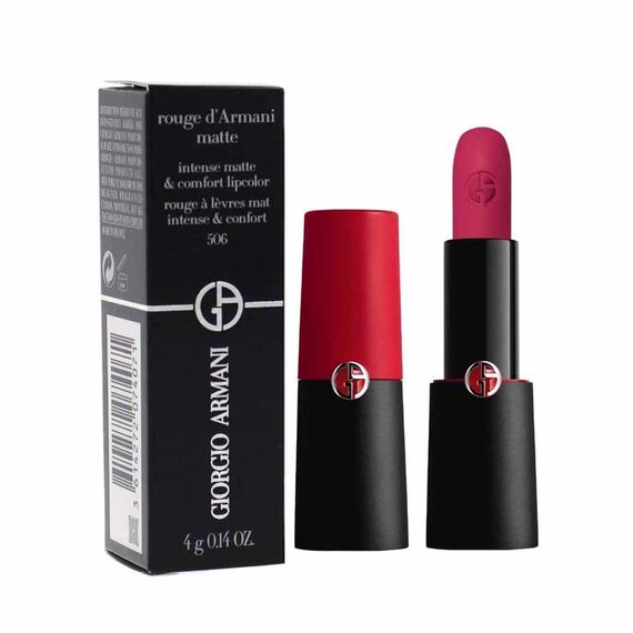 Giorgio Armani Rouge D'armani Matte Lipcolor 506 Maharajah For Women Lipstick 0.14oz, 2 image