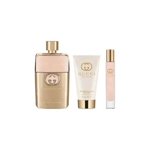 Gucci Guilty Pour Femme Eau de Parfum 90ml + 10ml + Body Lotion 50ml, 3 image