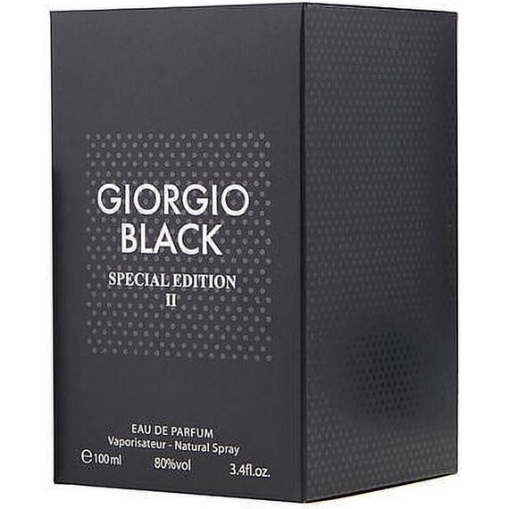 Giorgio Black Special Edition-II For Men Eau De Parfum 100ml, 4 image
