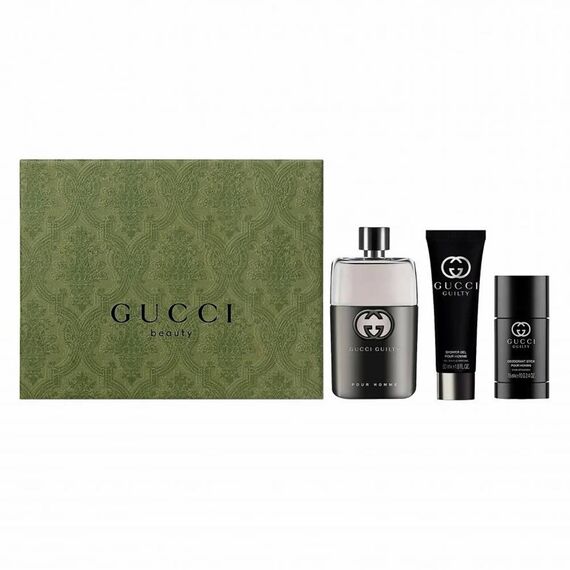 Gucci Guilty Pour Homme Eau de Toilette 90ml + Deo Stick 75ml + Shower Gel 50ml, 3 image