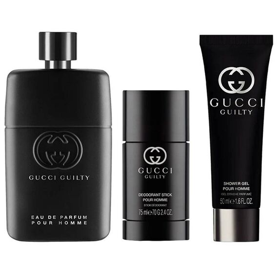 Gucci Guilty Pour Homme Eau de Parfum 90ml + Deo Stick 75ml + Shower Gel 50ml