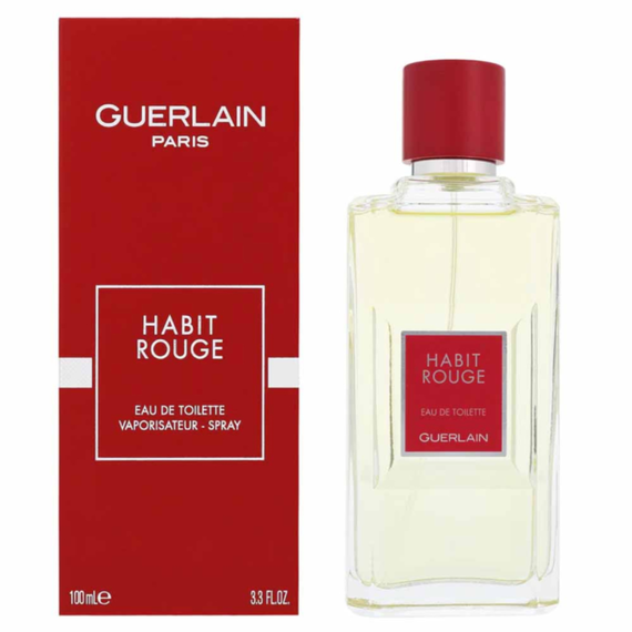 Guerlain Habit Rouge For Men Eau de Toilette 100ml, 2 image