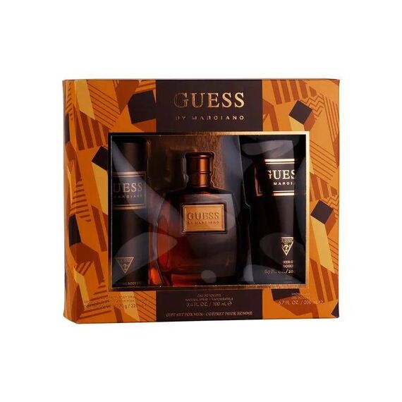 Guess By Marciano For Men Eau de Toilette 100ml + Shower Gel 200ml + Body Spray 226ml, 2 image