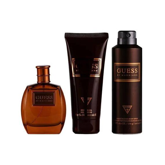 Guess By Marciano For Men Eau de Toilette 100ml + Shower Gel 200ml + Body Spray 226ml