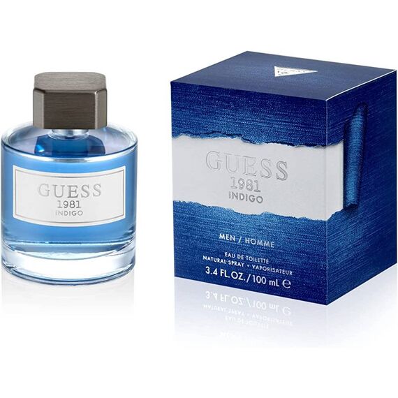 Guess 1981 Indigo For Men Eau de Toilette 100ml, 3 image