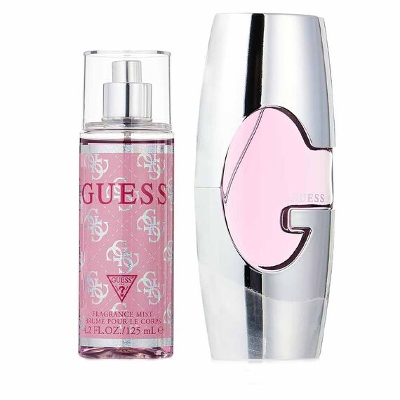 Guess Pink For Women Eau de Parfum 75ml + Fragrance Mist 125ml