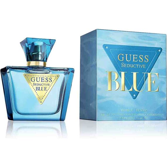 Guess Seductive Blue For Women Eau de Toilette 75ml, 3 image