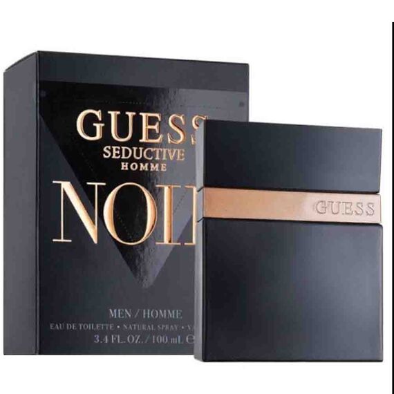 Guess Seductive Homme Noir Eau de Toilette 100ml, 4 image