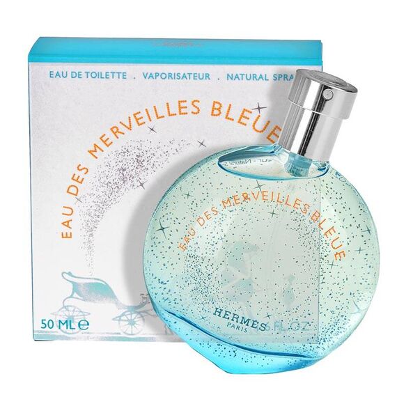 Hermes Eau Des Merveilles Bleue For Women Eau de Toilette 50ml, 2 image