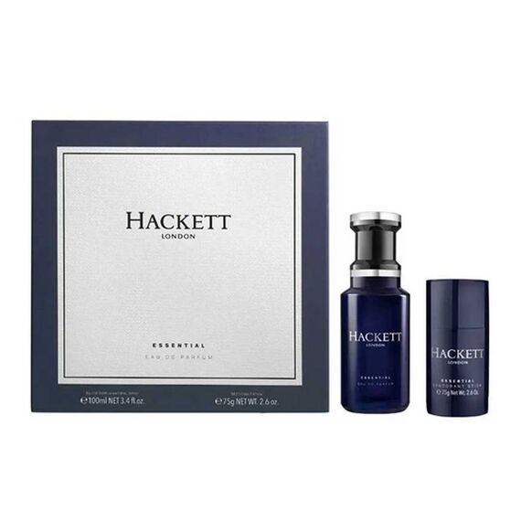 Hackett Essential For Men Eau de Parfum 100ml + Deo Stick 75g