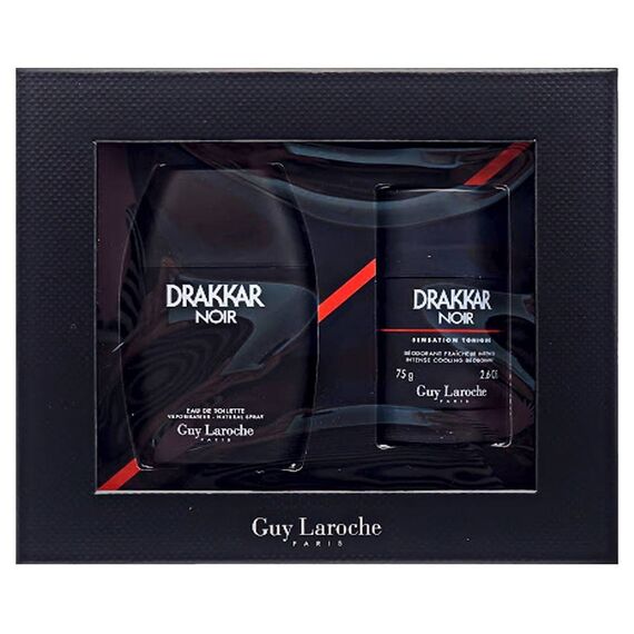 Guy Laroche Drakkar Noir For Men Eau De Toilette 100ml + Deo Stick 75g, 2 image