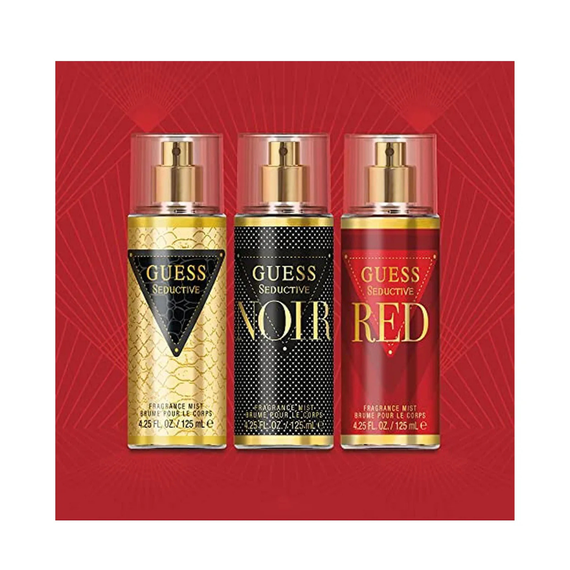 Guess Seductive Women Fragrance Mist (Seductive + Seductive Noir + Seductive Red) 3 X 125ml, 2 image