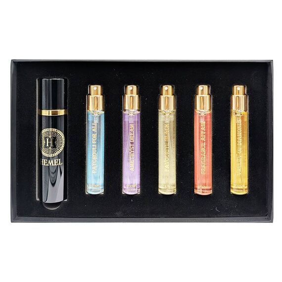 Hemel Niche Eau de Parfum Patchouli For All + Amethyst Dream + Favourite Black + Fragrance Affair + Valley Of Diamond 5X10ml