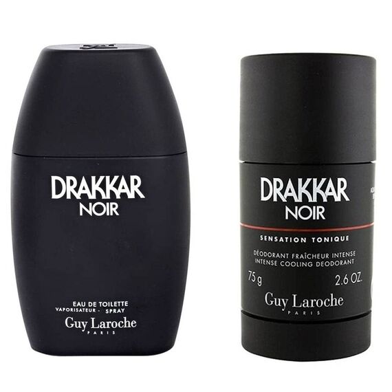 Guy Laroche Drakkar Noir For Men Eau De Toilette 100ml + Deo Stick 75g