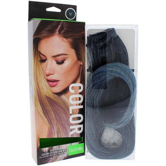 Hairdo Color Stormy Blue Straight Color Extension 6Pcs