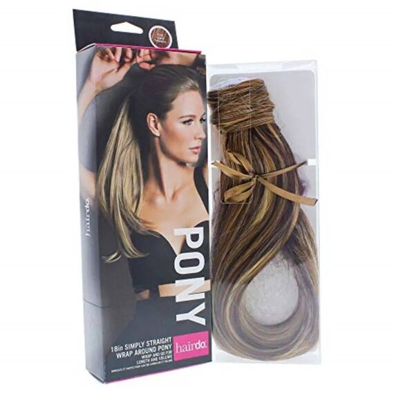 Hairdo Pony Simply Straight R29S Glazed Strawberry Wrap Around Pony 18In