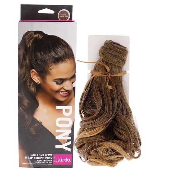 Hairdo Pony Straight R1416T Buttered Toast Wrap Around Pony 25in