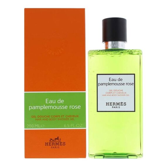 Hermes Eau De Pamplemousse Rose Hair & Body Shower Gel 200ml, 3 image