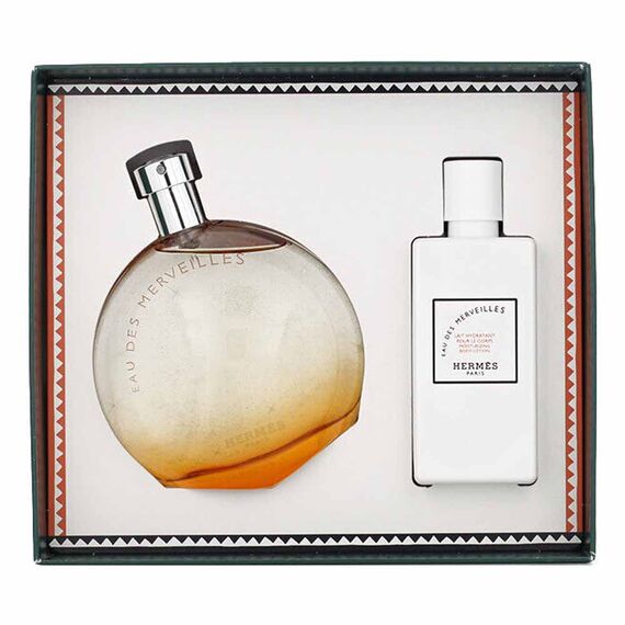 Hermes Eau Des Merveilles For Women Eau de Toilette 100ml + Body Lotion 80ml, 2 image