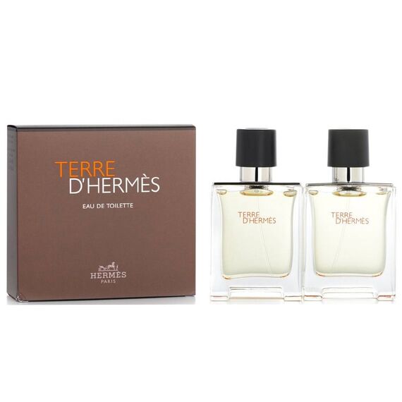 Hermes Terre D'Hermes For Men Eau de Toilette 2 X 50ml, 2 image
