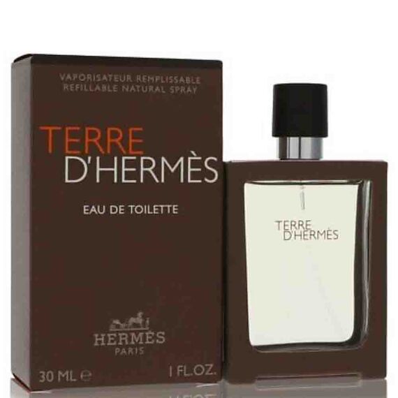 Hermes Terre D'Hermes For Men Eau de Toilette Refillable 30ml, 2 image