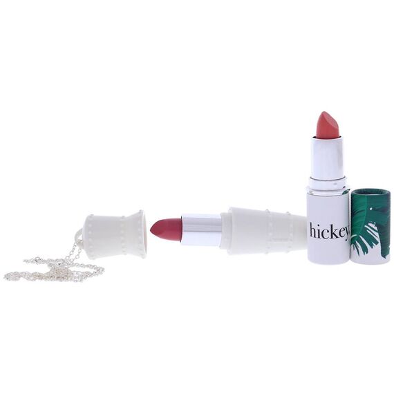 Hickey Lipstick White Limited Edition Skinny Dip - Perfect Pink For Women Lipstick 2 X 0.1oz, 3 image